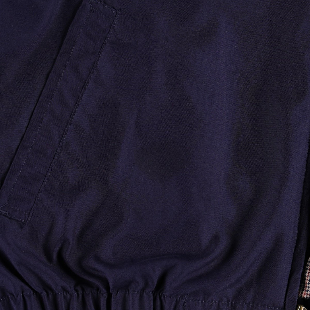 Ralph Lauren CHAPS swing top sports jacket, men's size L polyester navy blue type Vintage Second Hand