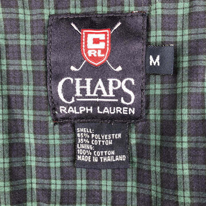 Ralph Lauren CHAPS Swing Top Sports Jacket, Men's Size M (approx.) polyester navy blue type Vintage Second Hand