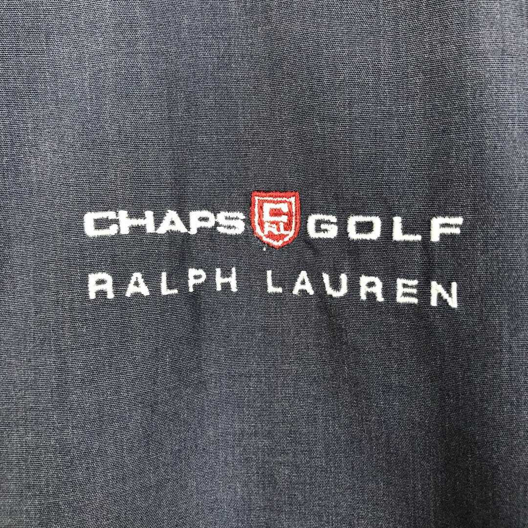 Ralph Lauren CHAPS Swing Top Sports Jacket, Men's Size M (approx.) polyester navy blue type Vintage Second Hand