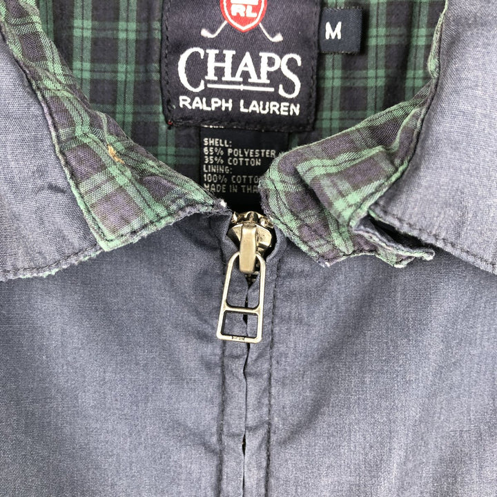 Ralph Lauren CHAPS Swing Top Sports Jacket, Men's Size M (approx.) polyester navy blue type Vintage Second Hand