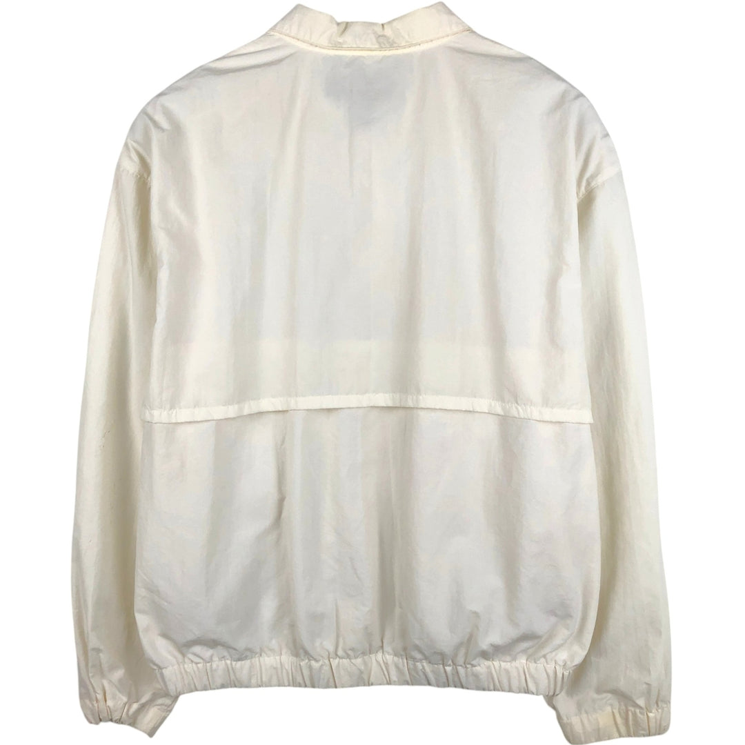 1990'S Ralph Lauren POLO SPORT Swing Top Sports Jacket, Made in USA, Men's Size XL (approx.) Nylon white type Vintage Second Hand