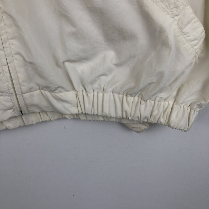 1990'S Ralph Lauren POLO SPORT Swing Top Sports Jacket, Made in USA, Men's Size XL (approx.) Nylon white type Vintage Second Hand