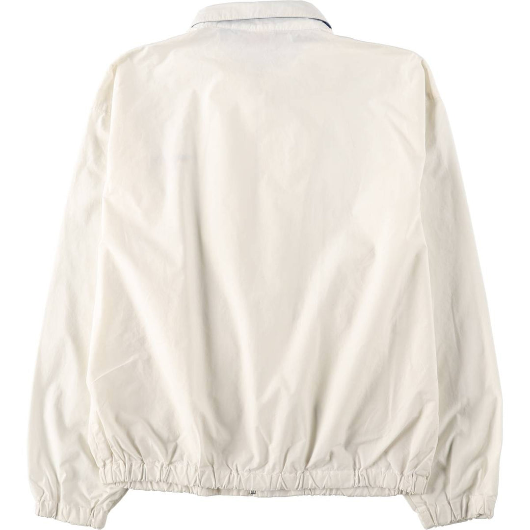 1990'S Ralph Lauren POLO SPORT Swing Top Sport Jacket, Men's Size L (approx.), Vintage cotton white type Vintage Second Hand