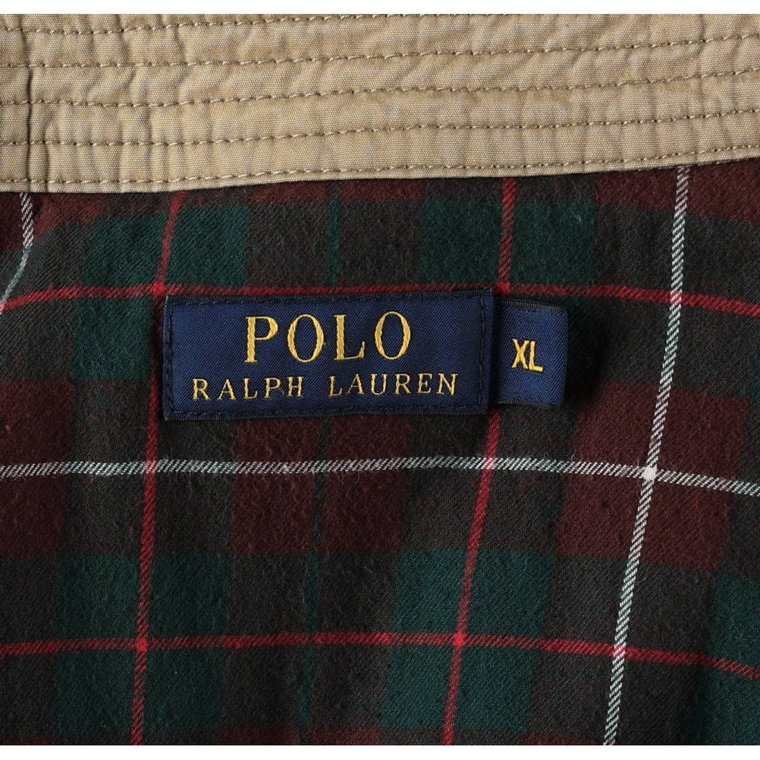 Ralph Lauren POLO RALPH LAUREN Swing Top Sports Jacket Men's XL cotton Beige type Vintage Second Hand