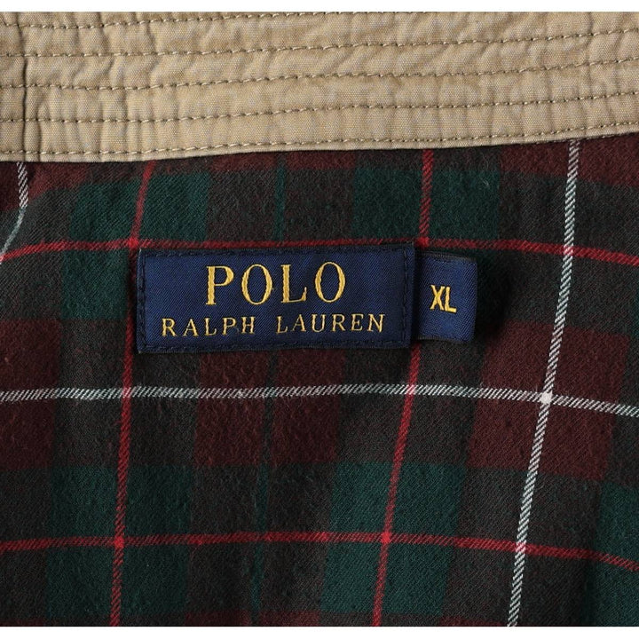Ralph Lauren POLO RALPH LAUREN Swing Top Sports Jacket Men's XL cotton Beige type Vintage Second Hand
