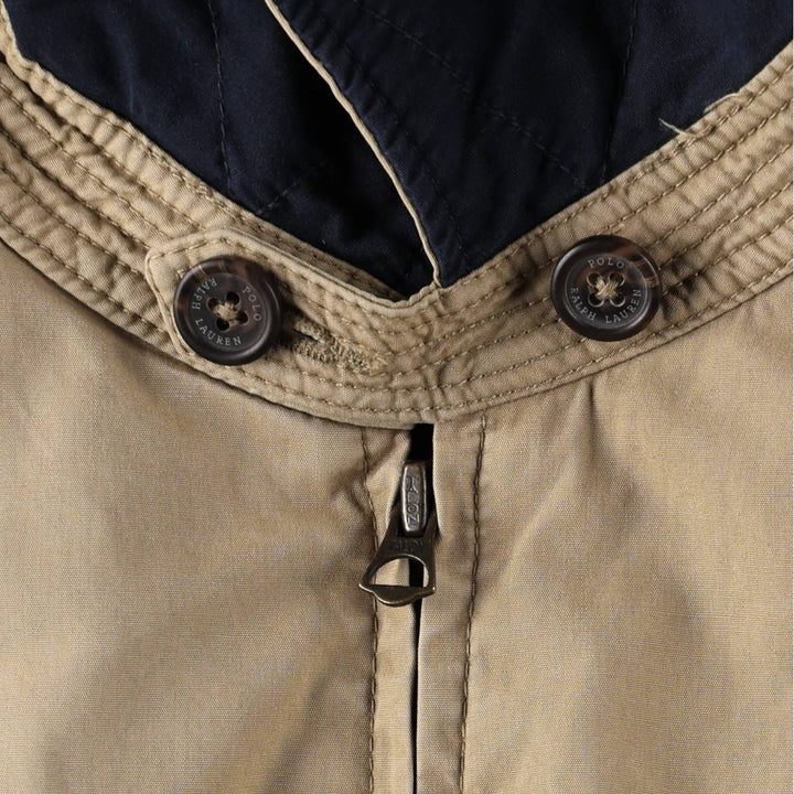 Ralph Lauren POLO RALPH LAUREN Swing Top Sports Jacket Men's XL cotton Beige type Vintage Second Hand
