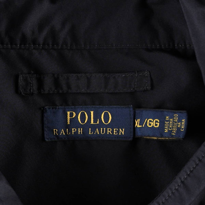 Ralph Lauren POLO RALPH LAUREN Harrington Jacket, Swing Top, Men's XL polyester navy blue type Vintage Second Hand