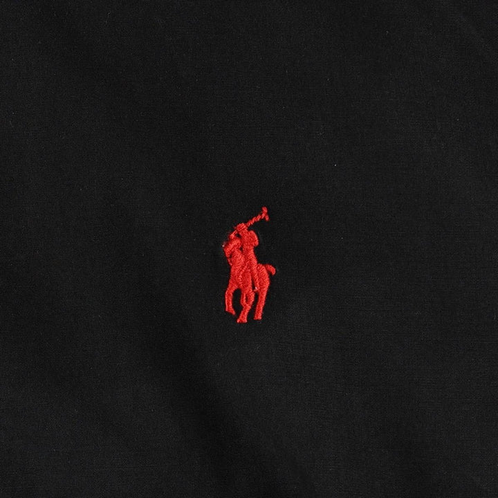 Ralph Lauren POLO RALPH LAUREN Swing Top Sports Jacket Men's S cotton black type Vintage Second Hand