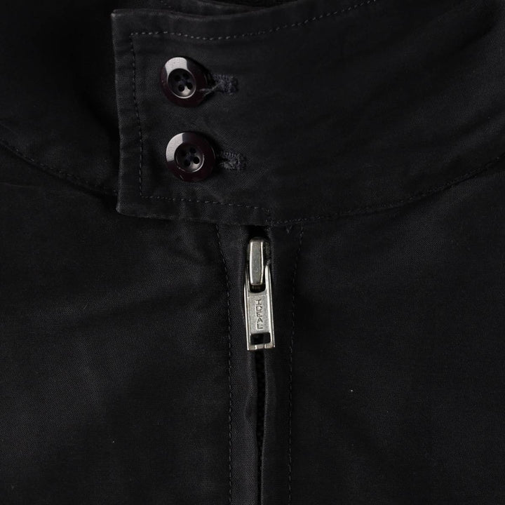 Ralph Lauren Polo Jeans Company Harrington Jacket, Swing Top, Men's Size Medium cotton black type Vintage Second Hand