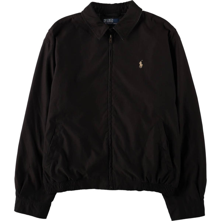 Ralph Lauren POLO by Ralph Lauren Swing Top Sports Jacket Men's L size polyester black type Vintage Second Hand