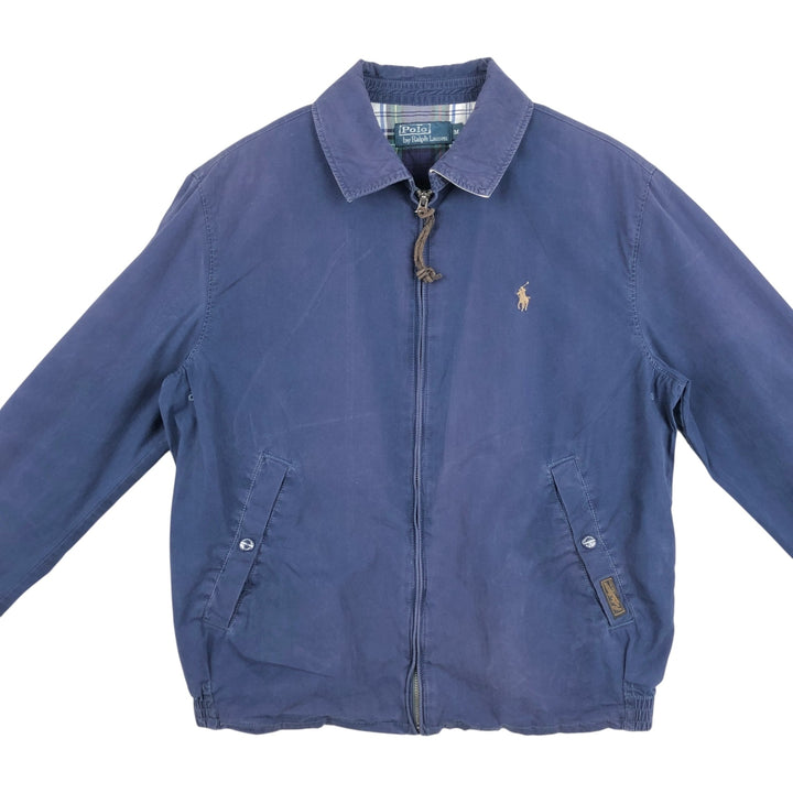 Ralph Lauren POLO by Ralph Lauren Swing Top Sports Jacket Men's M cotton navy blue type Vintage Second Hand
