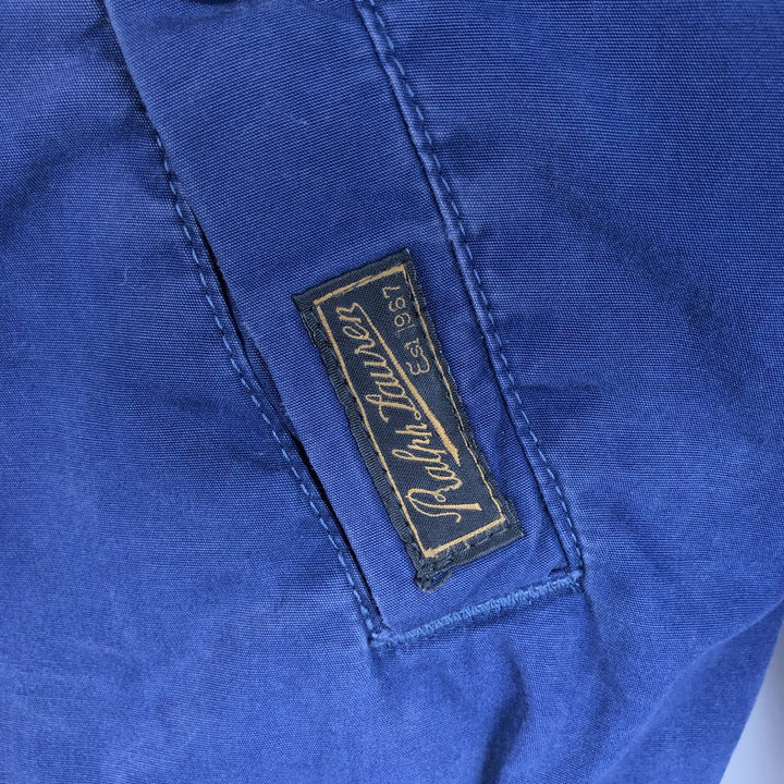 Ralph Lauren POLO by Ralph Lauren Swing Top Sports Jacket Men's M cotton navy blue type Vintage Second Hand