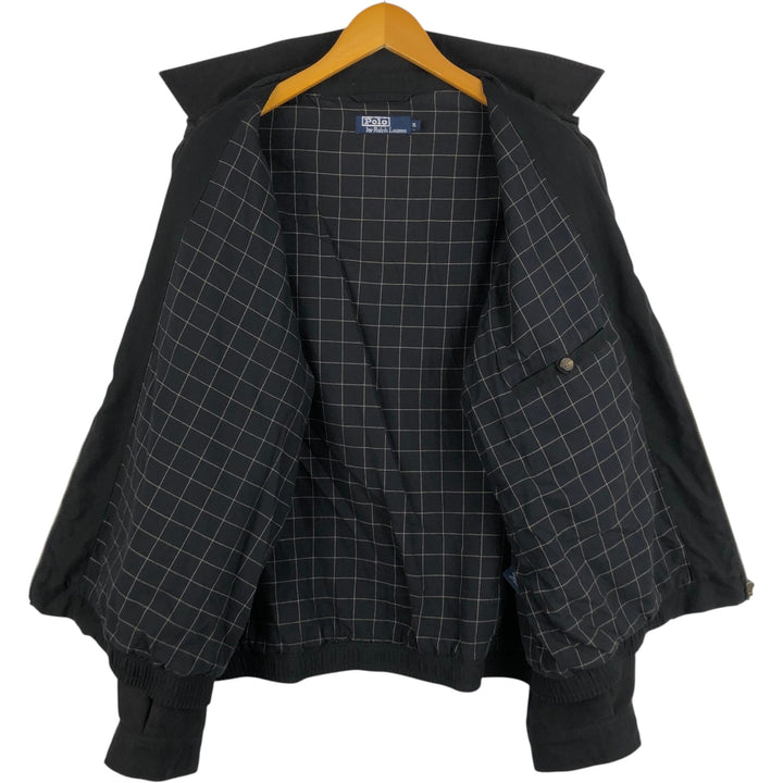 Ralph Lauren POLO by Ralph Lauren Swing Top Sports Jacket Men's XL polyester black type Vintage Second Hand