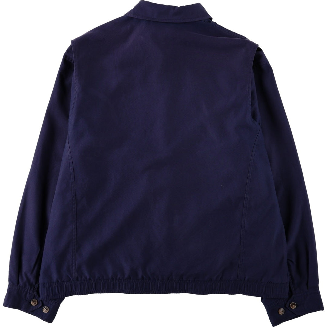 Ralph Lauren POLO by Ralph Lauren Swing Top Sports Jacket Men's M polyester navy blue type Vintage Second Hand