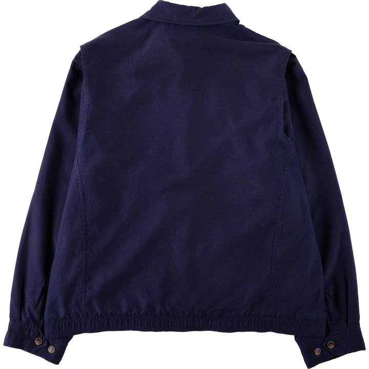 Ralph Lauren POLO by Ralph Lauren Swing Top Sports Jacket Men's M polyester navy blue type Vintage Second Hand