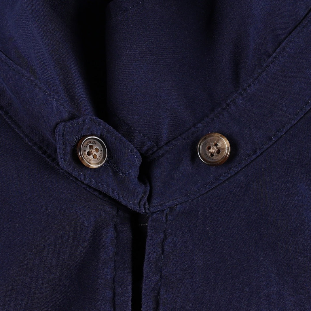 Ralph Lauren POLO by Ralph Lauren Swing Top Sports Jacket Men's M polyester navy blue type Vintage Second Hand