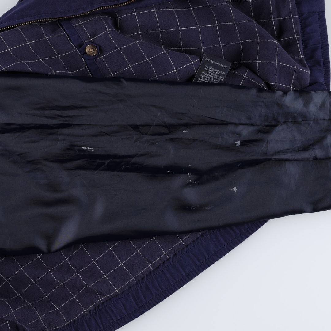 Ralph Lauren POLO by Ralph Lauren Swing Top Sports Jacket Men's M polyester navy blue type Vintage Second Hand