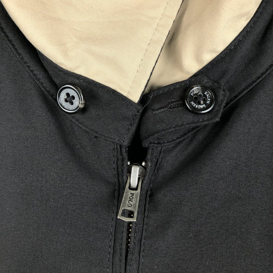 Ralph Lauren POLO by Ralph Lauren Swing Top Sports Jacket Men's L size polyester black type Vintage Second Hand