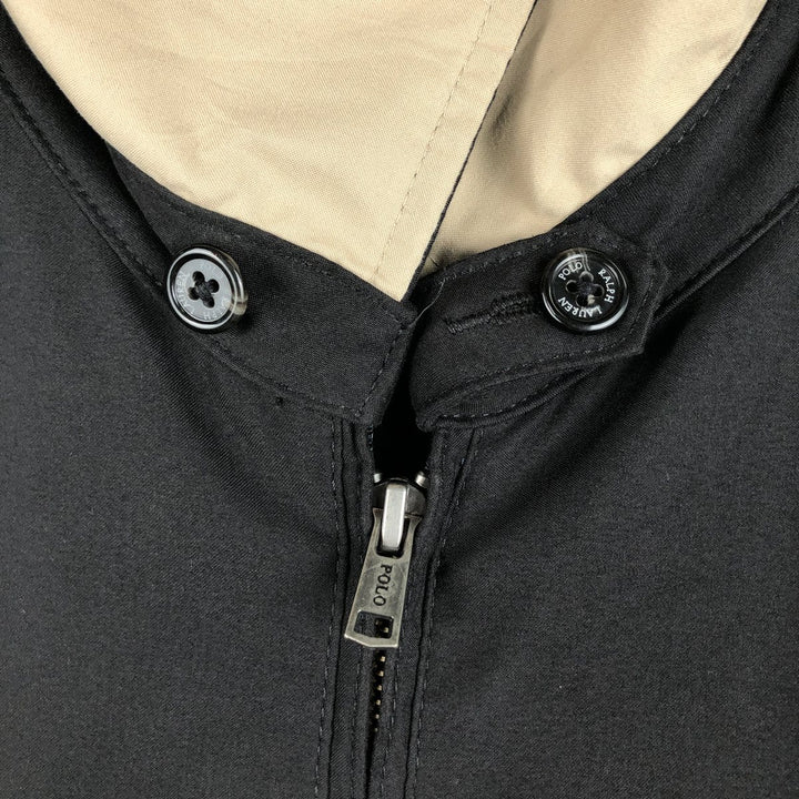 Ralph Lauren POLO by Ralph Lauren Swing Top Sports Jacket Men's L size polyester black type Vintage Second Hand