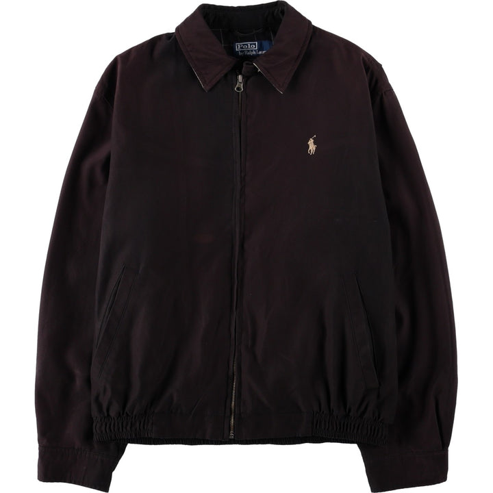 Ralph Lauren POLO by Ralph Lauren Swing Top Sports Jacket Men's S polyester black type Vintage Second Hand