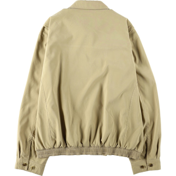 Ralph Lauren POLO by Ralph Lauren Swing Top Sports Jacket Men's L size polyester Beige type Vintage Second Hand