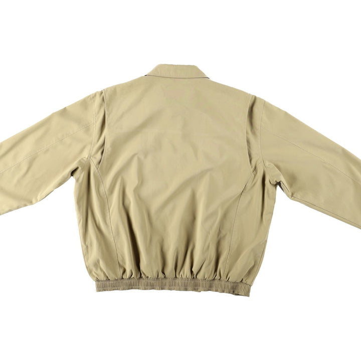 Ralph Lauren POLO by Ralph Lauren Swing Top Sports Jacket Men's L size polyester Beige type Vintage Second Hand
