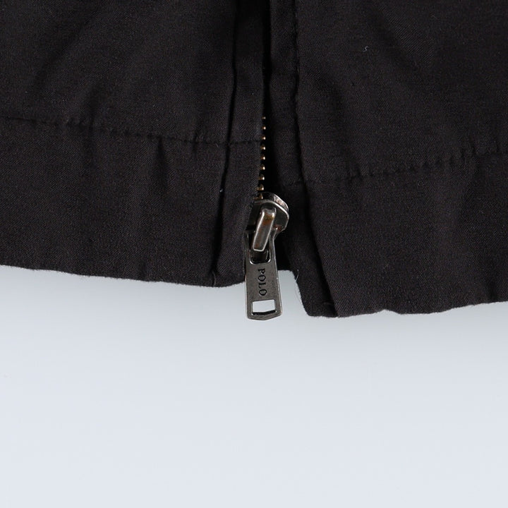 Ralph Lauren POLO by Ralph Lauren Swing Top Sports Jacket Men's L size polyester black type Vintage Second Hand
