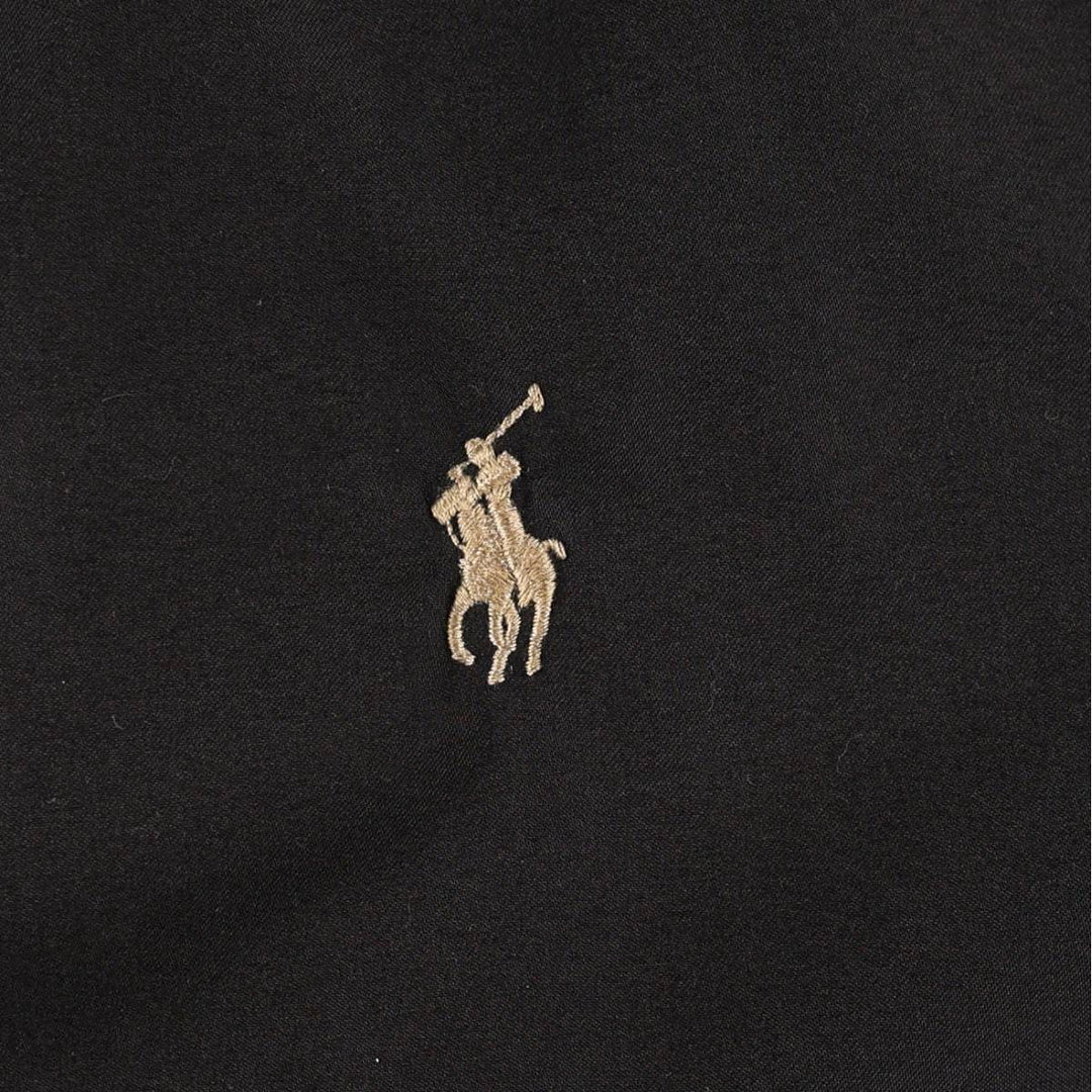 Ralph Lauren POLO by Ralph Lauren NIKON Advertising Swing Top Sports Jacket, Men's Size M (approx.) polyester black type Vintage Second Hand