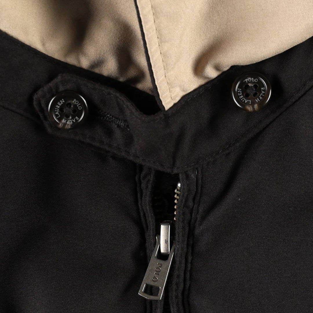 Ralph Lauren POLO by Ralph Lauren NIKON Advertising Swing Top Sports Jacket, Men's Size M (approx.) polyester black type Vintage Second Hand