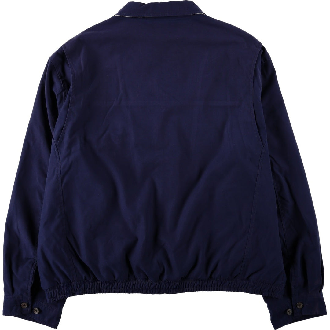 Ralph Lauren POLO by Ralph Lauren Swing Top Sports Jacket Men's XL polyester navy blue type Vintage Second Hand