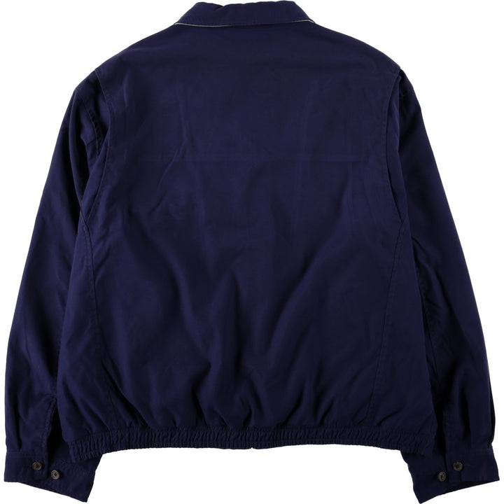 Ralph Lauren POLO by Ralph Lauren Swing Top Sports Jacket Men's XL polyester navy blue type Vintage Second Hand
