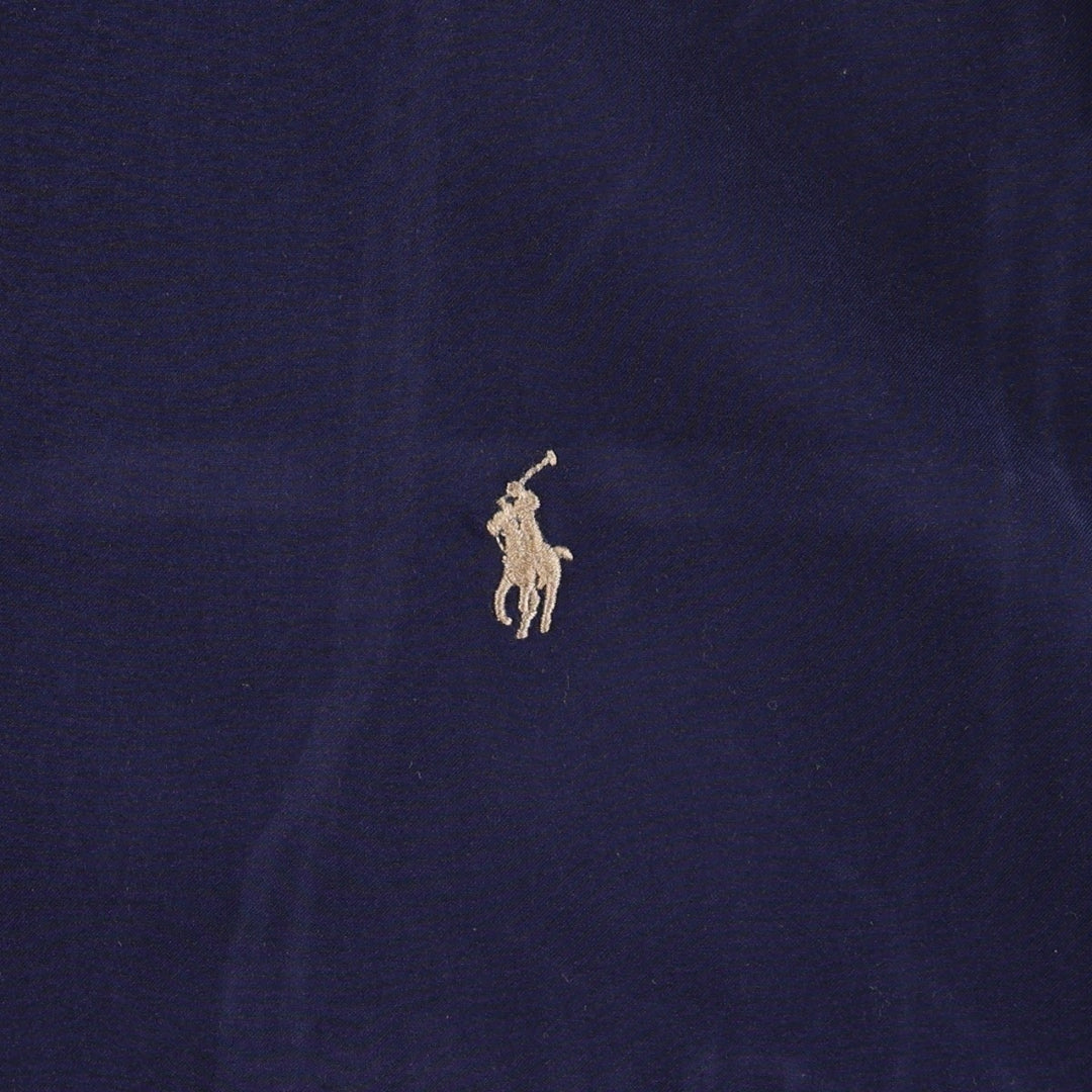 Ralph Lauren POLO by Ralph Lauren Swing Top Sports Jacket Men's XL polyester navy blue type Vintage Second Hand