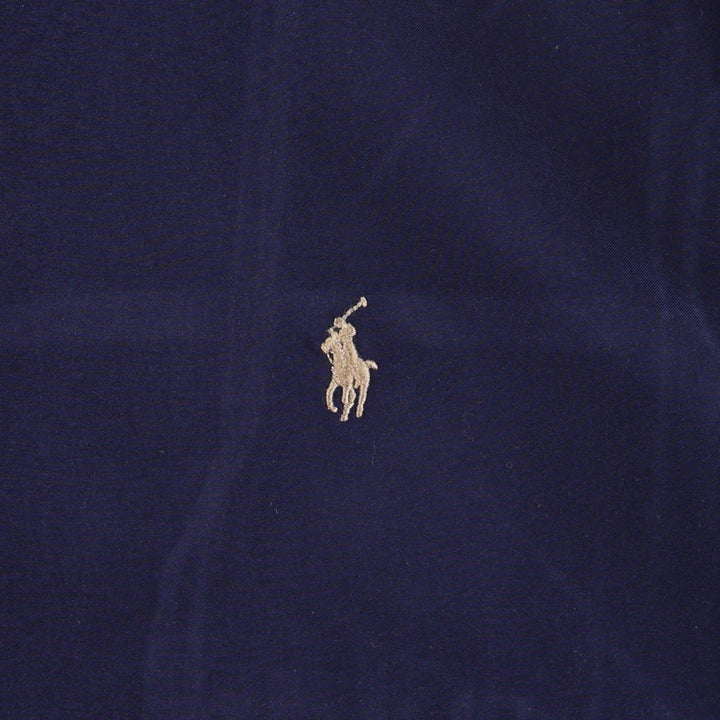 Ralph Lauren POLO by Ralph Lauren Swing Top Sports Jacket Men's XL polyester navy blue type Vintage Second Hand