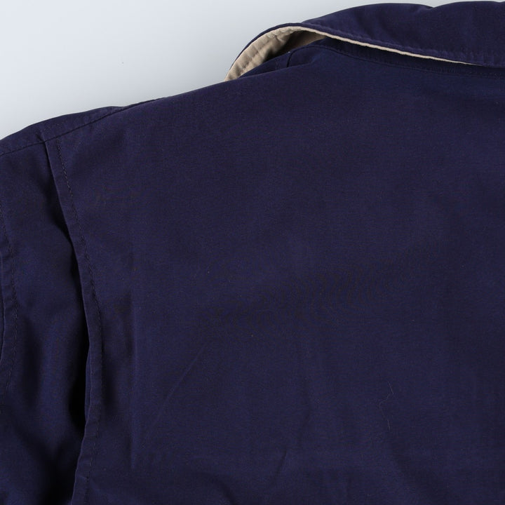 Ralph Lauren POLO by Ralph Lauren Swing Top Sports Jacket Men's XL polyester navy blue type Vintage Second Hand