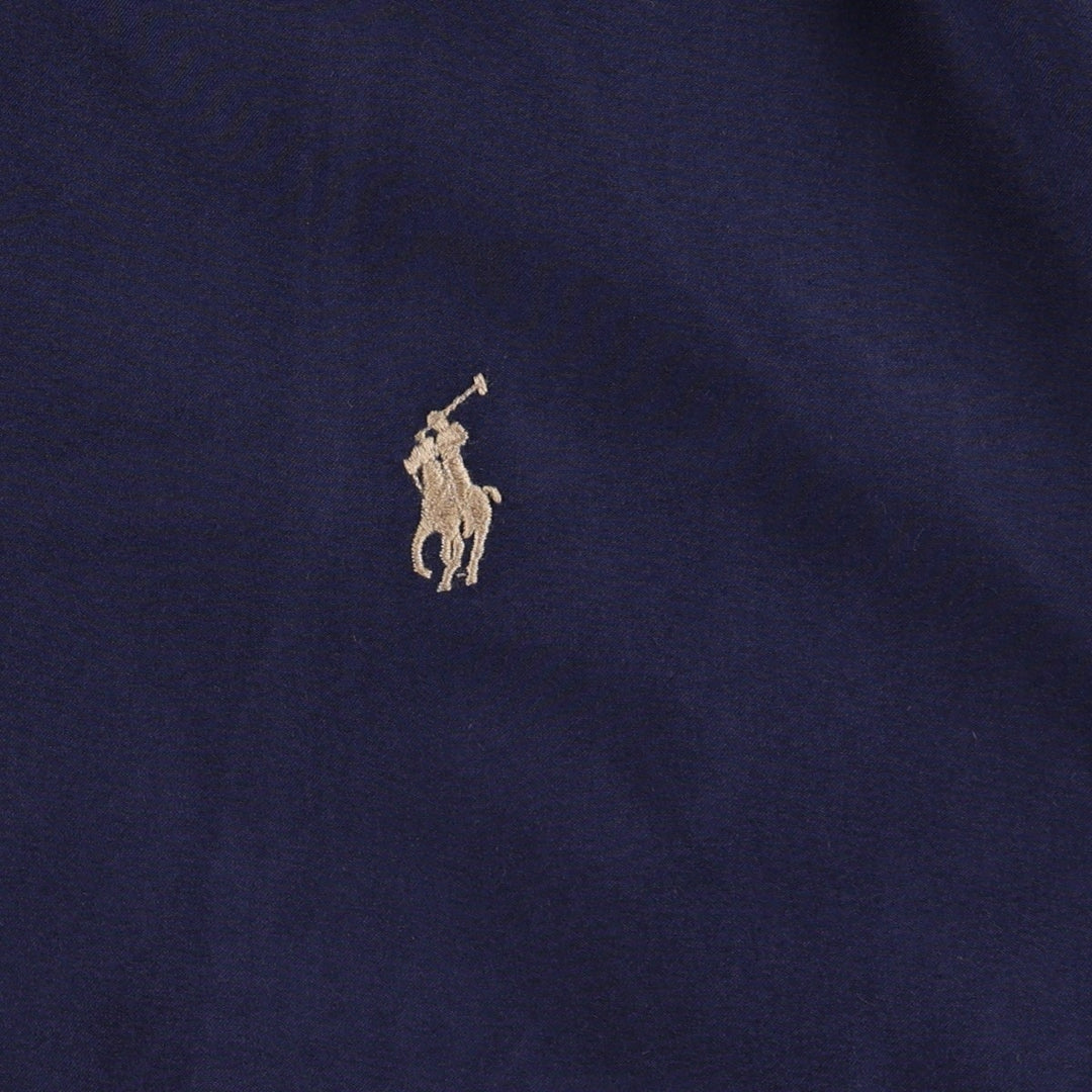 Ralph Lauren POLO by Ralph Lauren Swing Top Sports Jacket Men's L size cotton navy blue type Vintage Second Hand