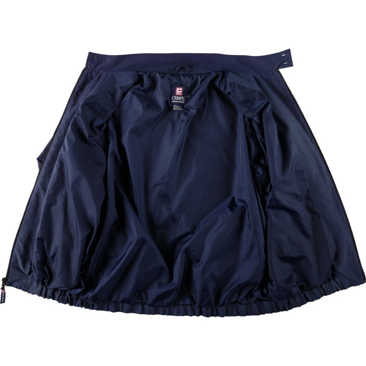 Ralph Lauren CHAPS Harrington Jacket Swing Top (Men's Size L) polyester navy blue type Vintage Second Hand