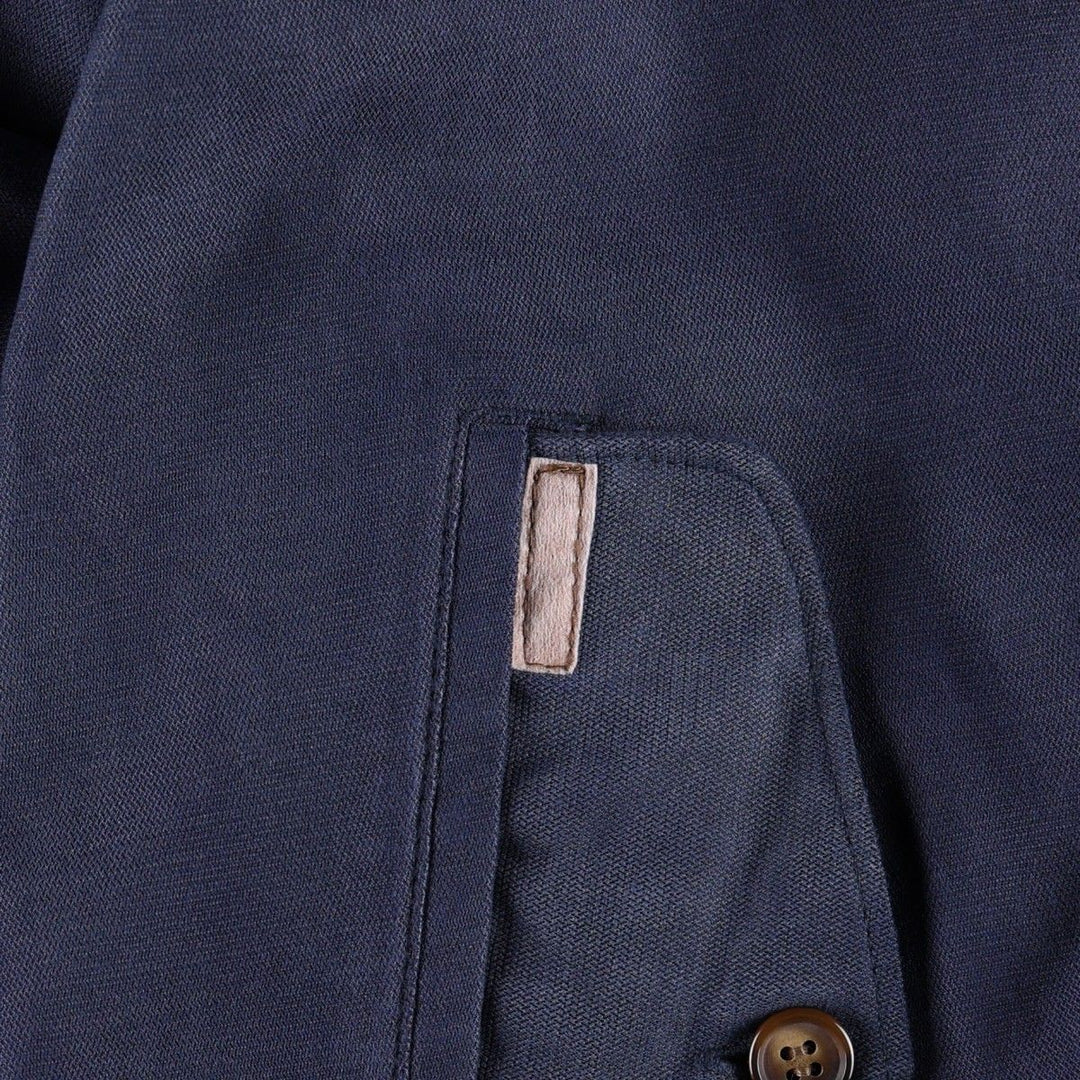 Ralph Lauren CHAPS Harrington Jacket Swing Top (Men's Size L) polyester navy blue type Vintage Second Hand