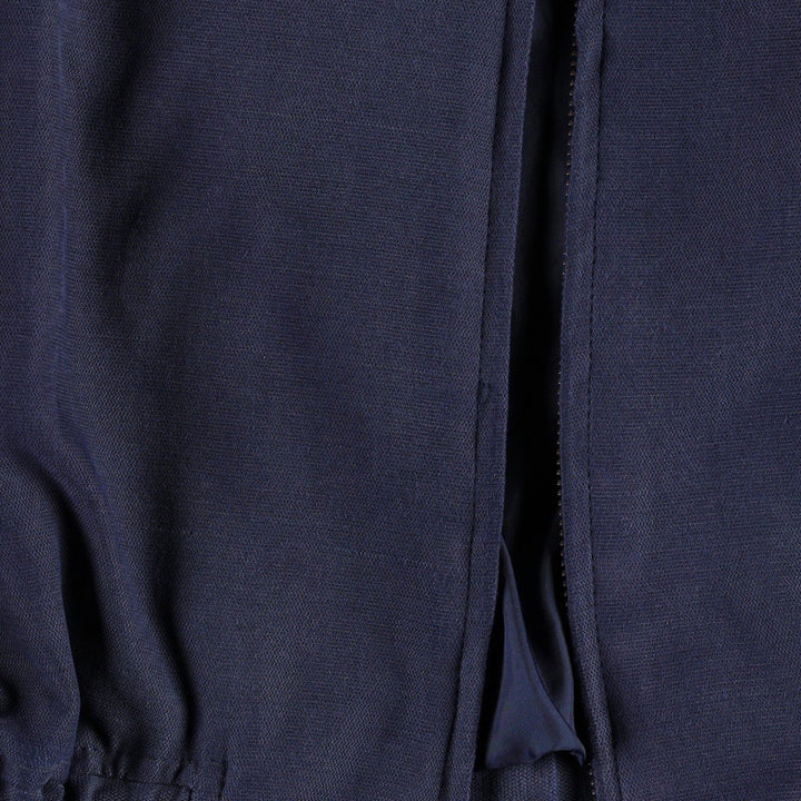 Ralph Lauren CHAPS Harrington Jacket Swing Top (Men's Size L) polyester navy blue type Vintage Second Hand