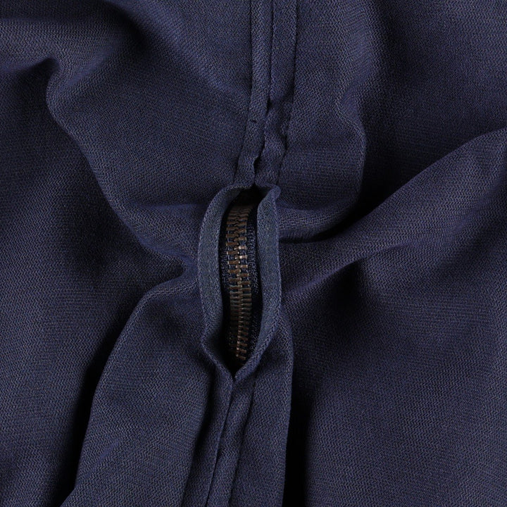 Ralph Lauren CHAPS Harrington Jacket Swing Top (Men's Size L) polyester navy blue type Vintage Second Hand