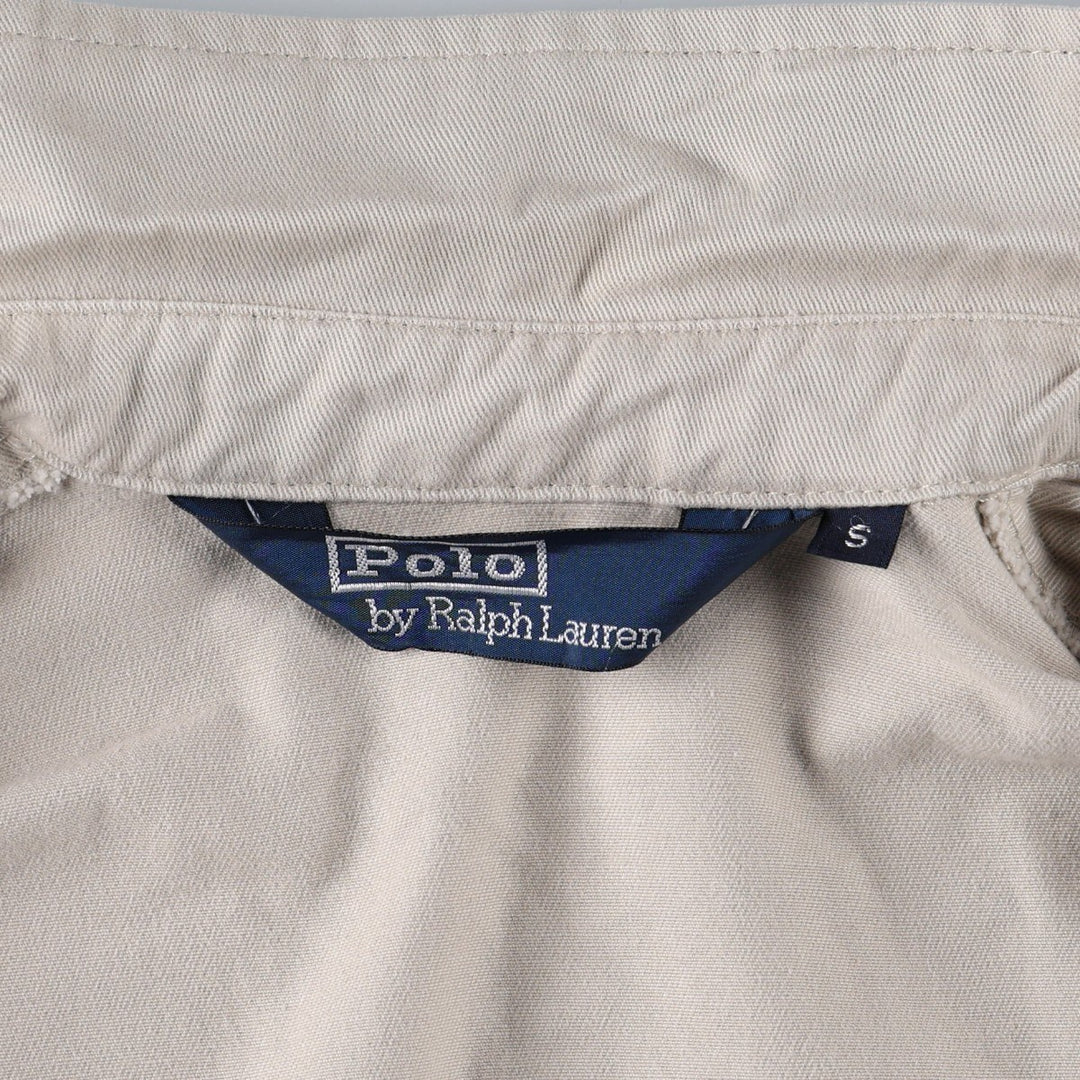 Ralph Lauren POLO by Ralph Lauren Swing Top Sports Jacket Men's S cotton unbleached Vintage Second Hand