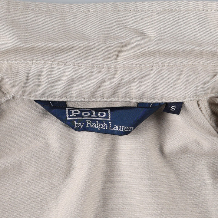 Ralph Lauren POLO by Ralph Lauren Swing Top Sports Jacket Men's S cotton unbleached Vintage Second Hand