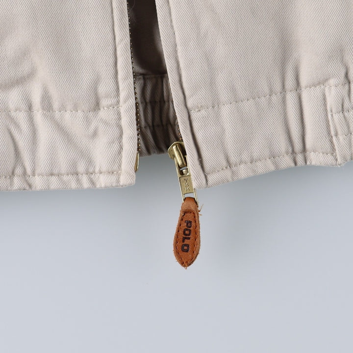 Ralph Lauren POLO by Ralph Lauren Swing Top Sports Jacket Men's S cotton unbleached Vintage Second Hand