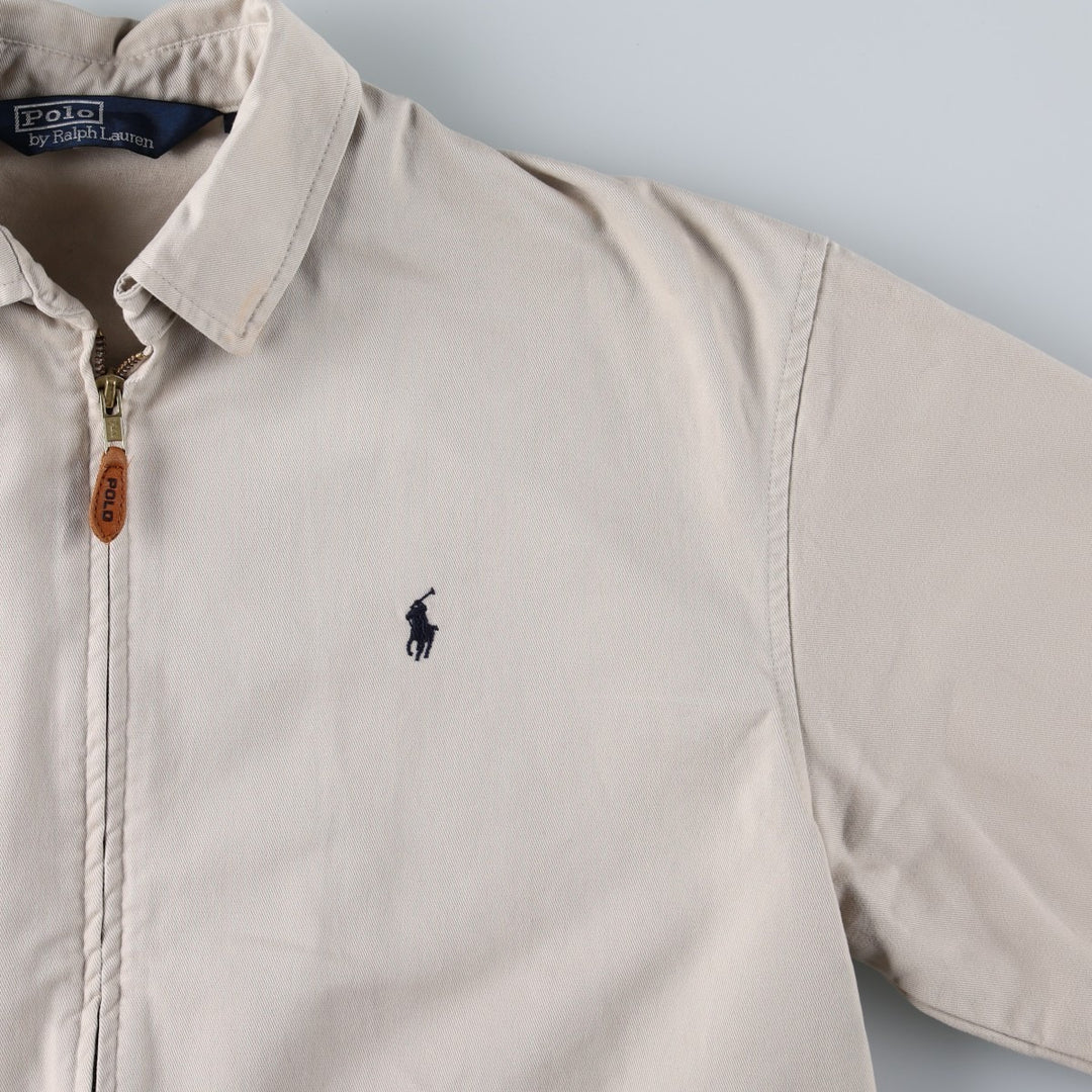 Ralph Lauren POLO by Ralph Lauren Swing Top Sports Jacket Men's S cotton unbleached Vintage Second Hand