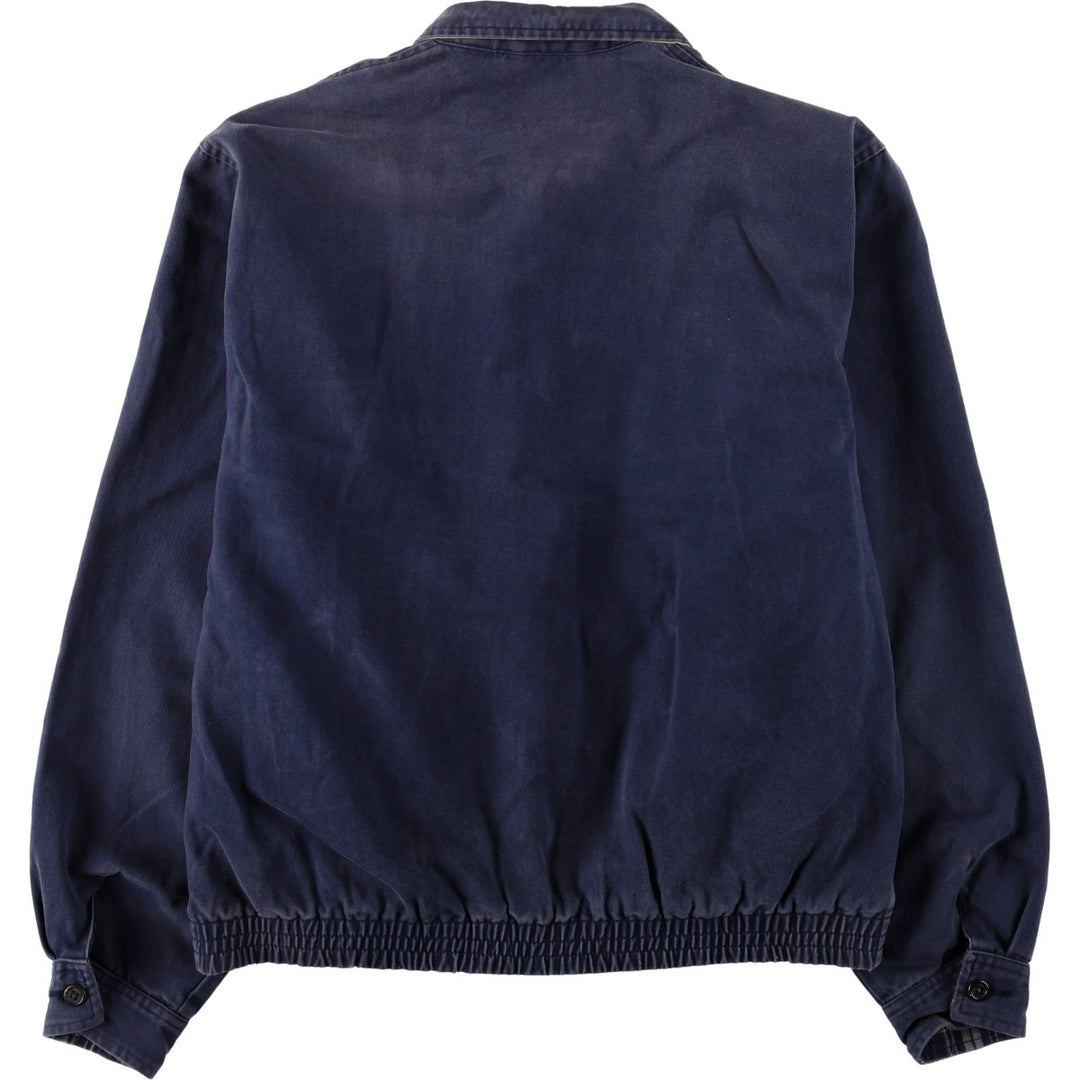 Ralph Lauren POLO by Ralph Lauren Swing Top Sports Jacket Men's XL cotton navy blue type Vintage Second Hand