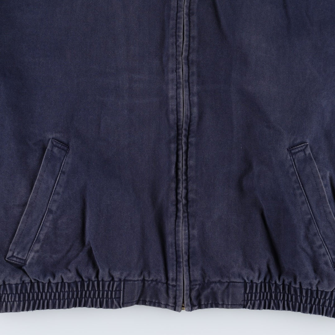 Ralph Lauren POLO by Ralph Lauren Swing Top Sports Jacket Men's XL cotton navy blue type Vintage Second Hand
