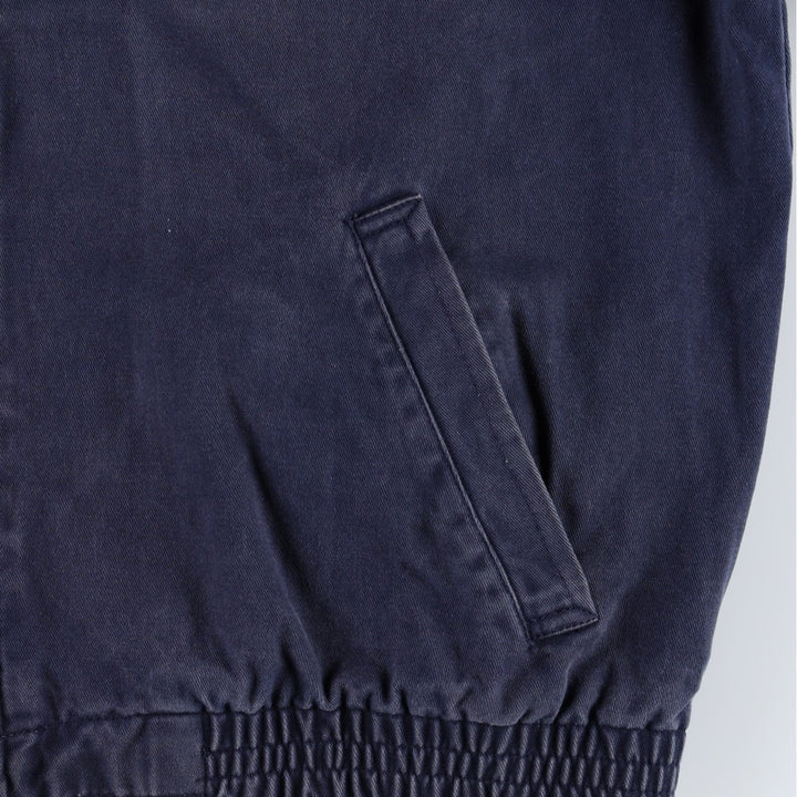 Ralph Lauren POLO by Ralph Lauren Swing Top Sports Jacket Men's XL cotton navy blue type Vintage Second Hand