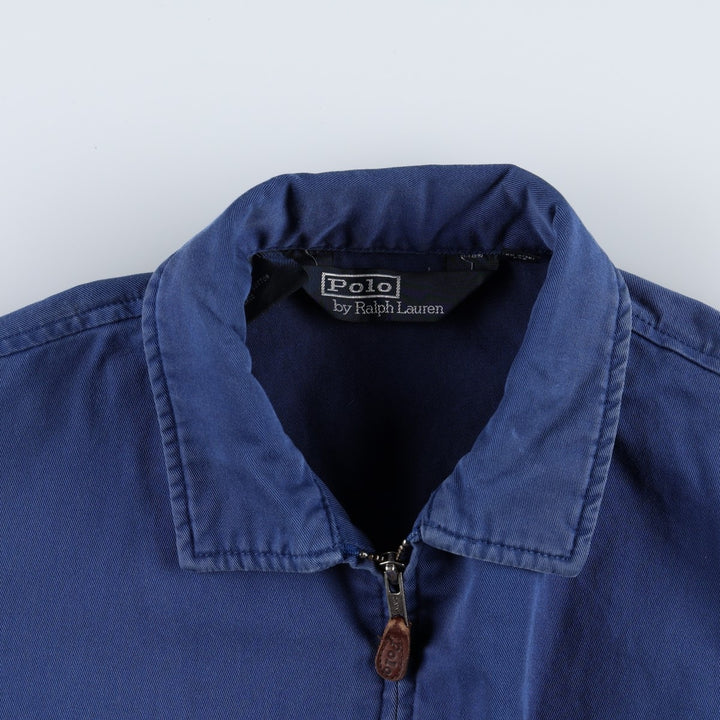 Ralph Lauren POLO by Ralph Lauren Swing Top Sports Jacket Men's M cotton blue type Vintage Second Hand