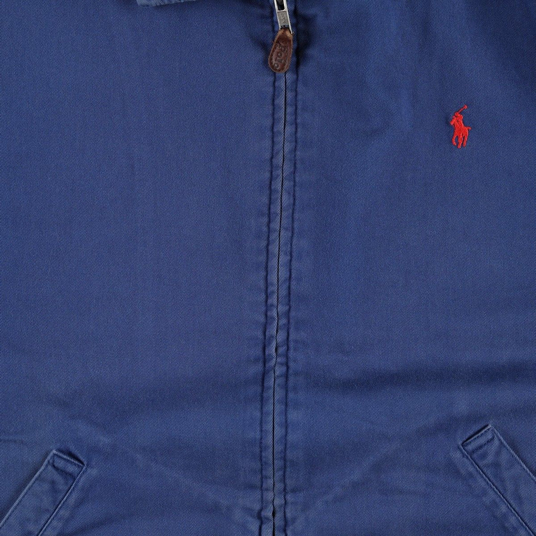 Ralph Lauren POLO by Ralph Lauren Swing Top Sports Jacket Men's M cotton blue type Vintage Second Hand