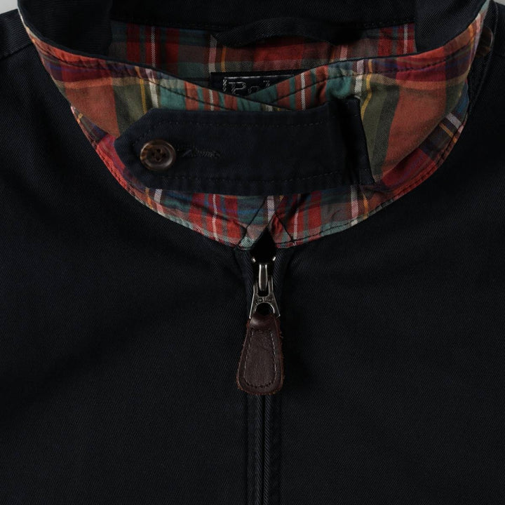 Ralph Lauren POLO by Ralph Lauren Swing Top Sports Jacket Men's L size cotton navy blue type Vintage Second Hand