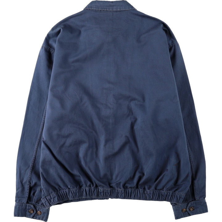 Ralph Lauren POLO by Ralph Lauren Swing Top Sports Jacket Men's XL cotton navy blue type Vintage Second Hand
